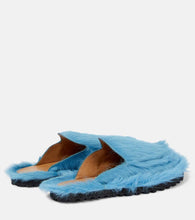 Dries Van Noten Calf hair slippers