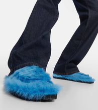 Dries Van Noten Calf hair slippers
