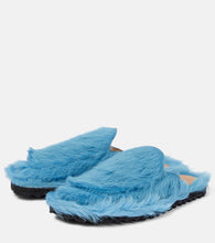 Dries Van Noten Calf hair slippers
