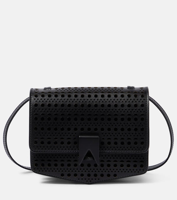 Alaia Le Papa Small Vienne leather crossbody bag. Shop Alaia Shoulder Bags for women now.