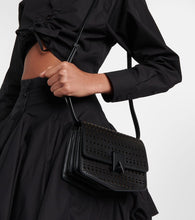 Alaia Le Papa Small Vienne leather crossbody bag