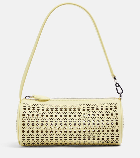 Alaia Tube perforated leather shoulder bag. Shop Alaia Shoulder Bags for women now.