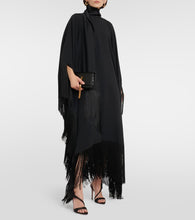 Taller Marmo Mrs. Ross fringe-trimmed cr√É¬™pe kaftan