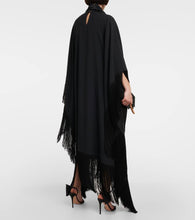 Taller Marmo Mrs. Ross fringe-trimmed cr√É¬™pe kaftan