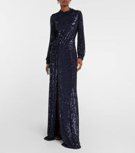 Monique Lhuillier Sequined gown