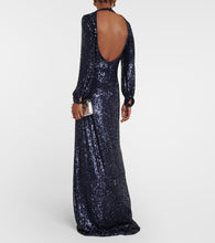 Monique Lhuillier Sequined gown
