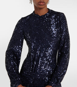Monique Lhuillier Sequined gown