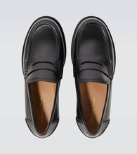 Gianvito Rossi Michael leather loafers