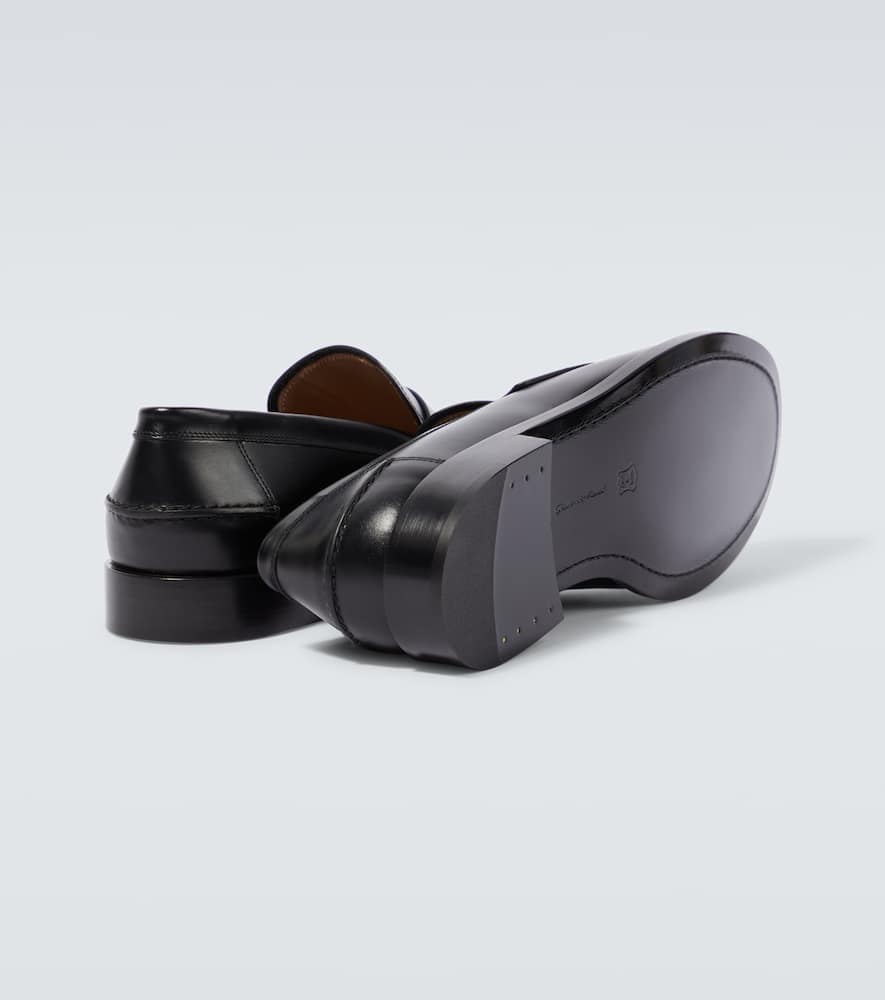 Gianvito Rossi Michael leather loafers