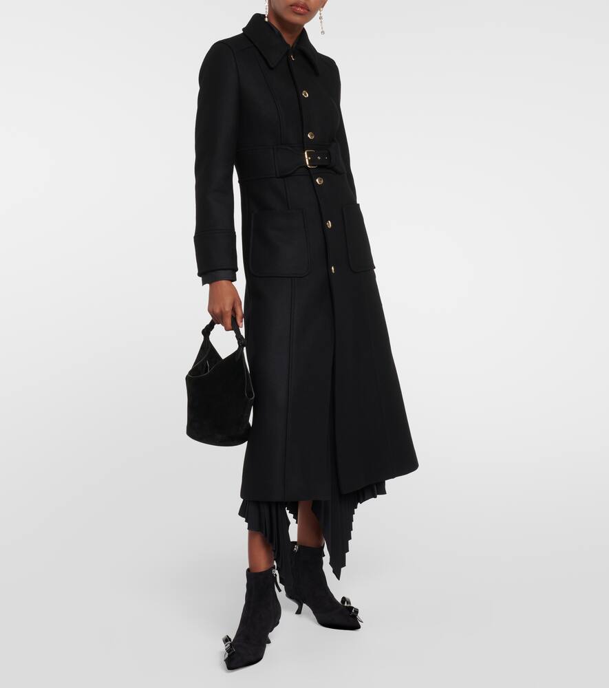 Roger Vivier Virgule Bow suede ankle boots