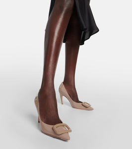 Roger Vivier Viv' Choc patent leather pumps