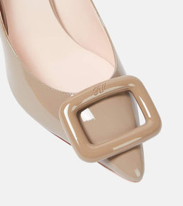 Roger Vivier Viv' Choc patent leather pumps