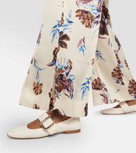 Roger Vivier Soft Choc Babies leather ballet flats