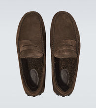 Tod's Gommino suede driving shoes