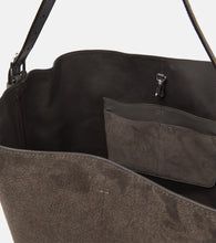 Toteme Belted suede tote bag