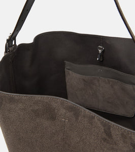 Toteme Belted suede tote bag