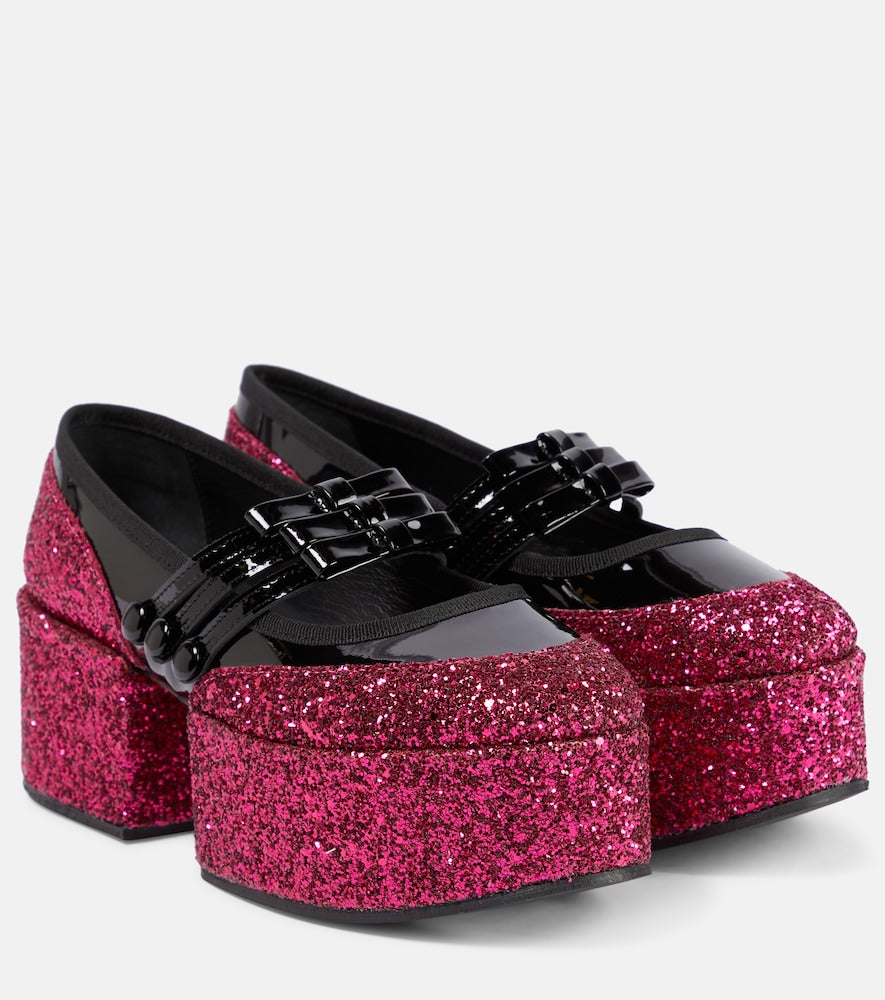 Noir Kei Ninomiya x Repetto platform mary janes