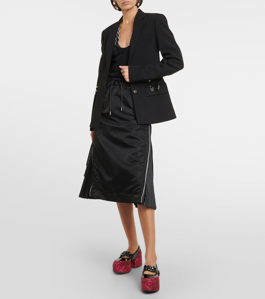 Noir Kei Ninomiya x Repetto platform mary janes