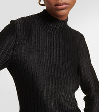 Tom Ford High-neck cotton-blend maxi dress
