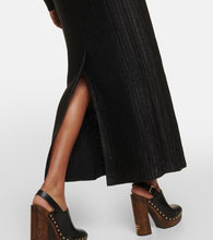 Tom Ford High-neck cotton-blend maxi dress