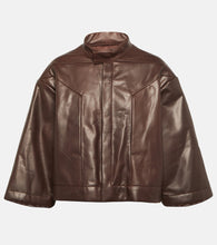 Rick Owens Cropped leather jacket - Rick Owens 短款皮夹克