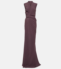 Rick Owens Georgette maxi gown