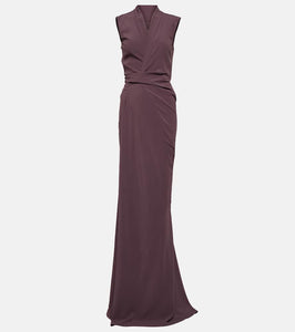 Rick Owens Georgette maxi gown