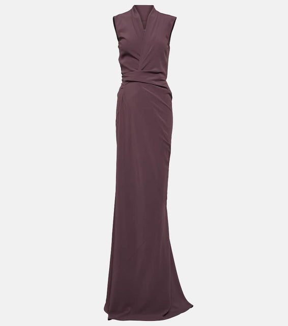Rick Owens Georgette maxi gown