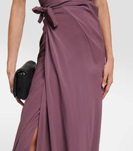 Rick Owens Georgette maxi gown