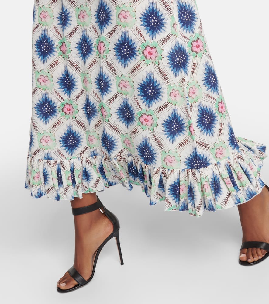 Etro Printed midi dress
