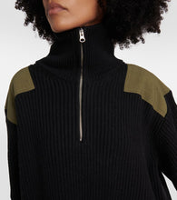 MM6 Maison Margiela Cotton and wool sweatshirt dress