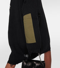 MM6 Maison Margiela Cotton and wool sweatshirt dress