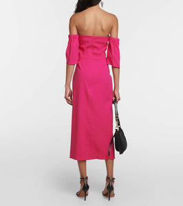 Isabel Marant Stony off-shoulder midi dress