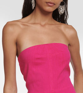 Isabel Marant Stony off-shoulder midi dress