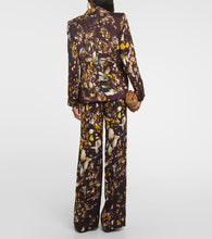 Dries Van Noten Floral double-breasted blazer