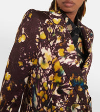 Dries Van Noten Floral double-breasted blazer