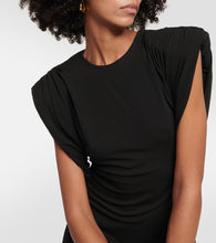 Wardrobe.NYC Ruched jersey minidress