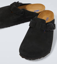 Birkenstock Boston SBF suede mules