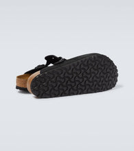 Birkenstock Boston SBF suede mules