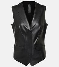 Norma Kamali Single-breasted vest - Norma Kamali 单排扣背心