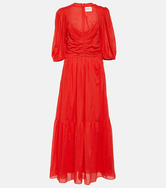 Marant Etoile Leoniza cotton maxi dress