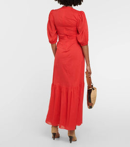 Marant Etoile Leoniza cotton maxi dress