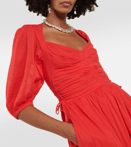 Marant Etoile Leoniza cotton maxi dress
