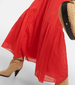 Marant Etoile Leoniza cotton maxi dress