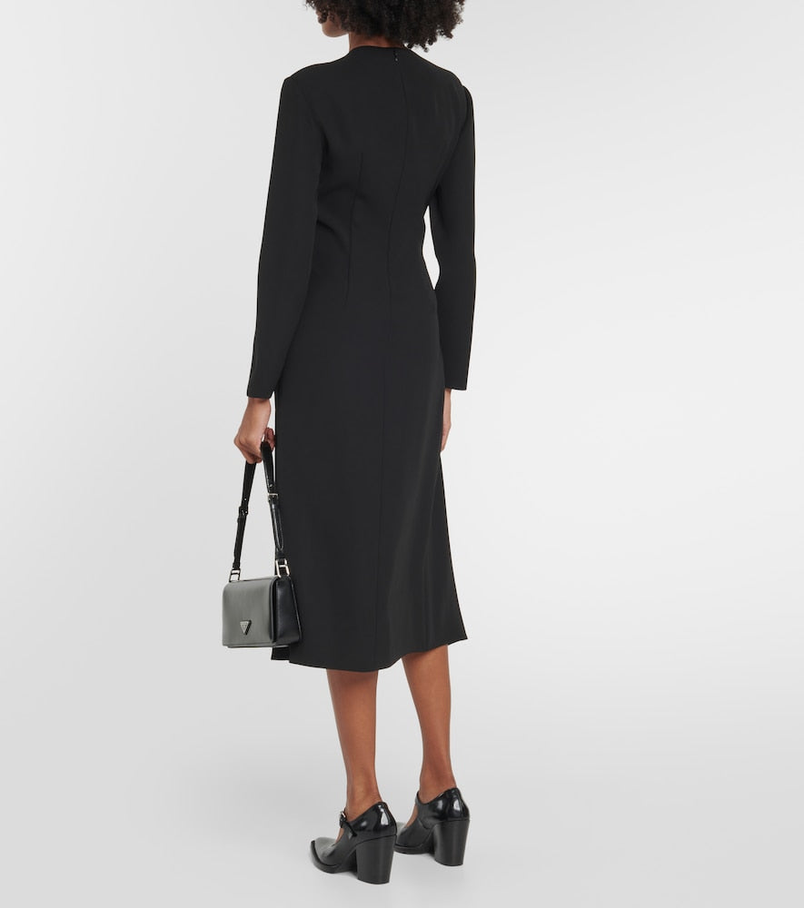 Prada Embellished  midi dress