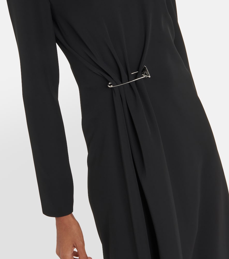Prada Embellished  midi dress