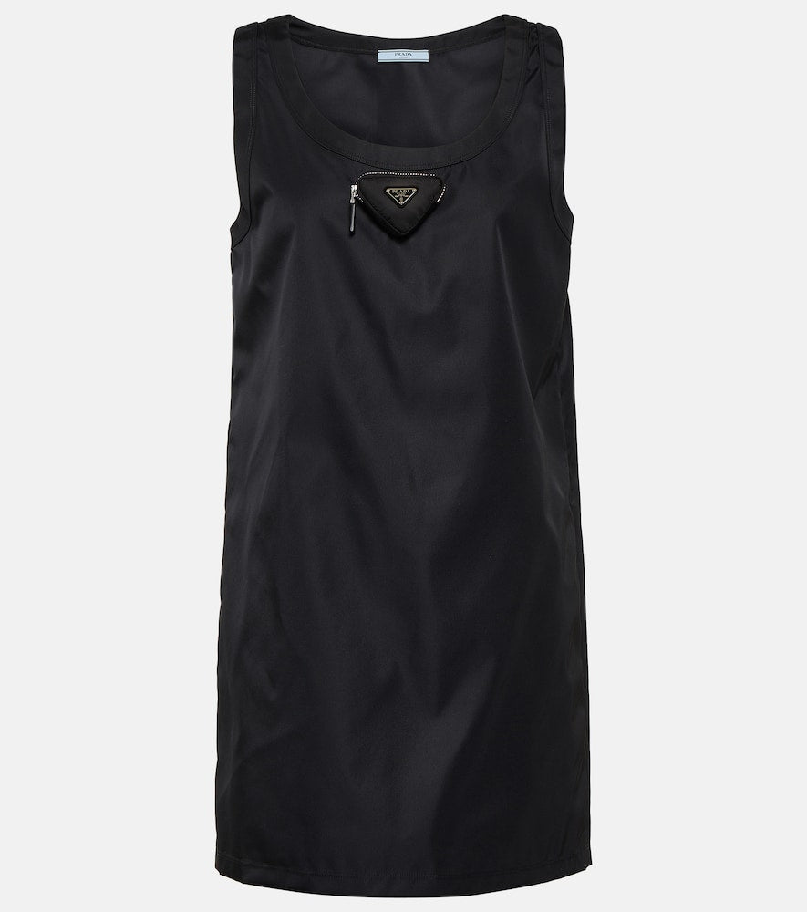 Prada Re-Nylon minidress. Prada Re-Nylon迷你连衣裙