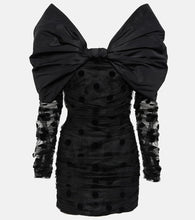 Nina Ricci Polka-dot tulle minidress