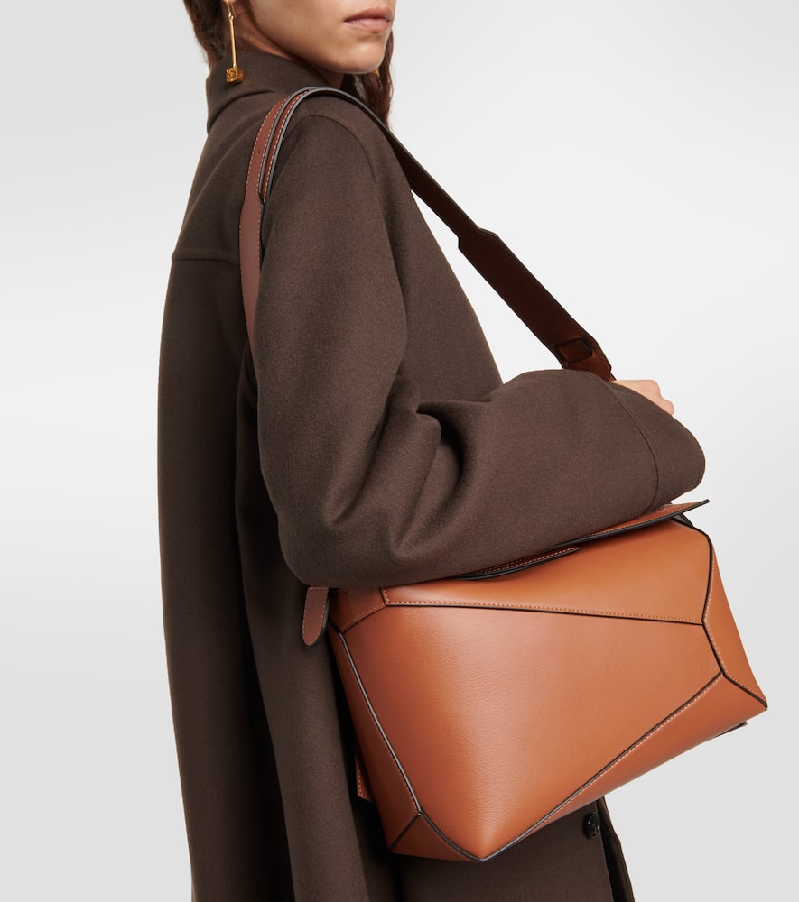 Loewe Puzzle Edge Medium leather tote bag