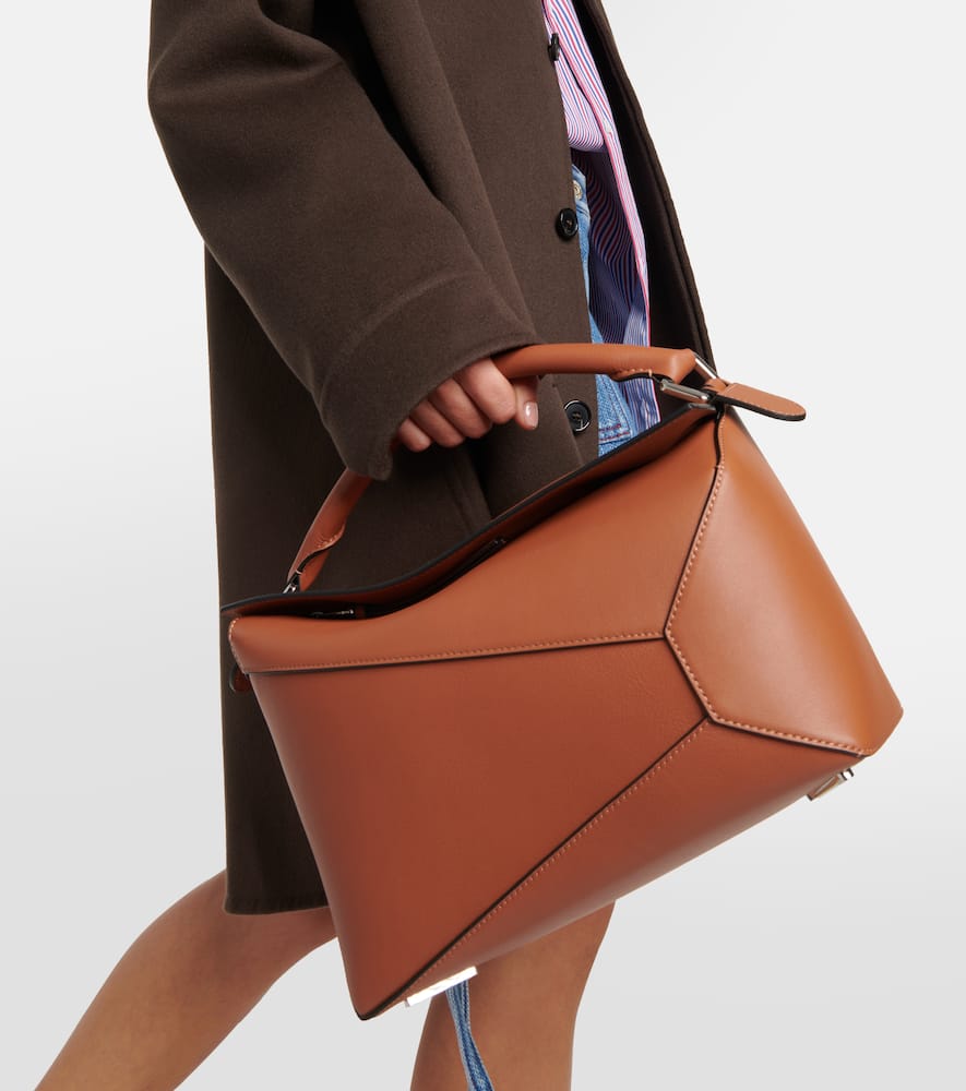 Loewe Puzzle Edge Medium leather tote bag